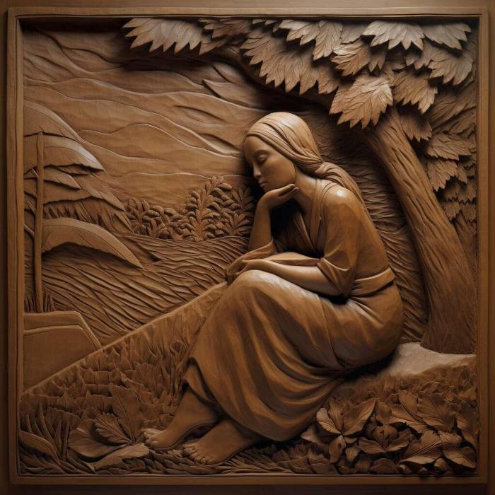 نموذج ثلاثي الأبعاد لآلة CNC 3D Art 